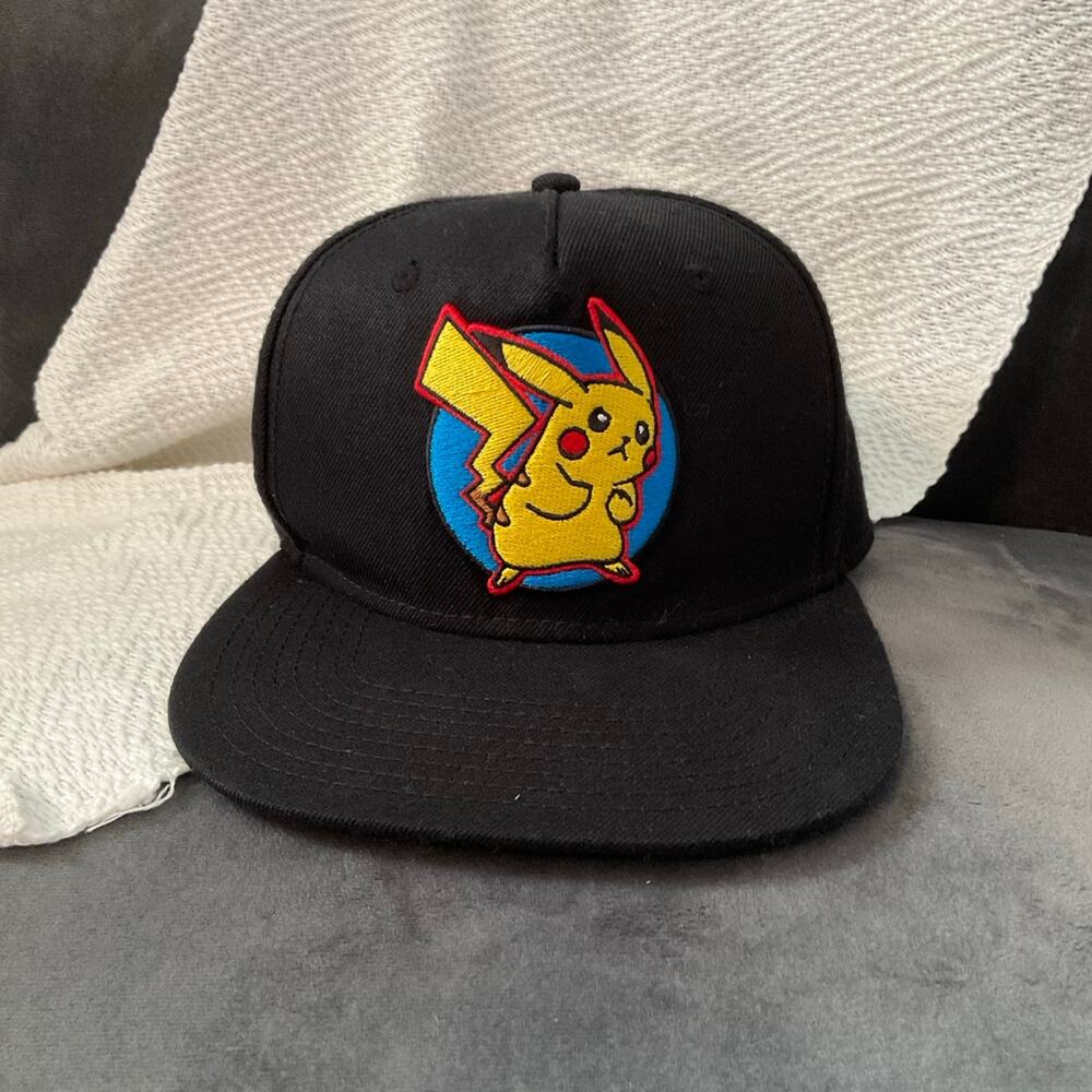 Pokemon‎ snap back from 2016 great condition freshly washed pekachu